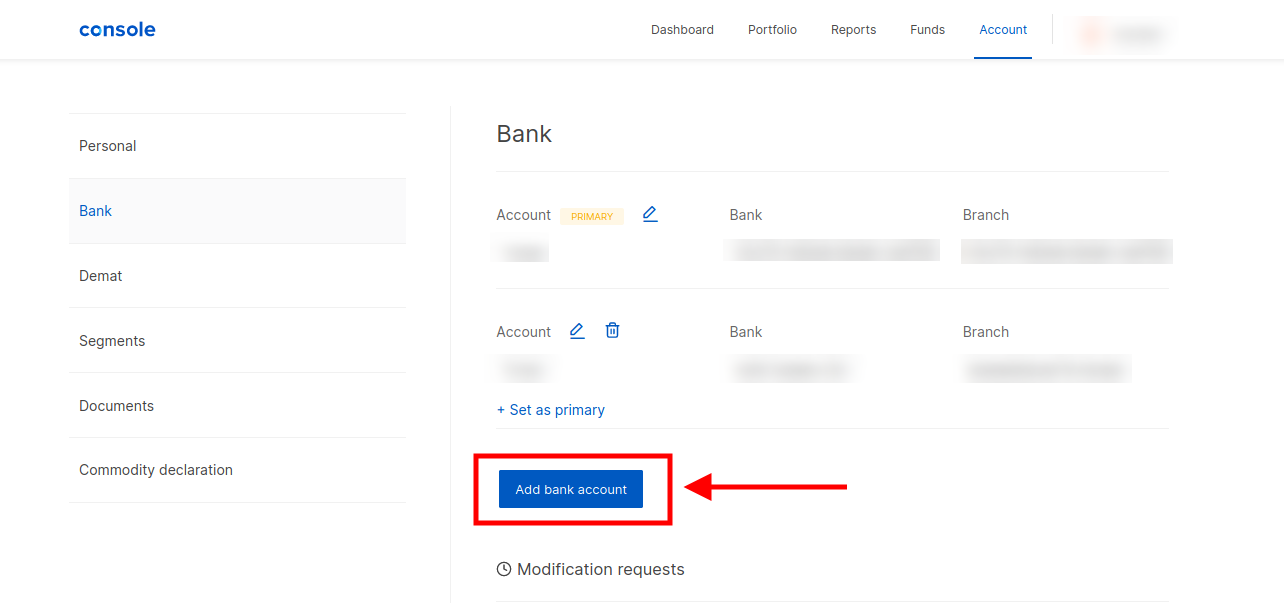 how-to-change-bank-account-in-the-zerodha-app